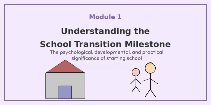 Module 1: Understanding the School Transition Milestone