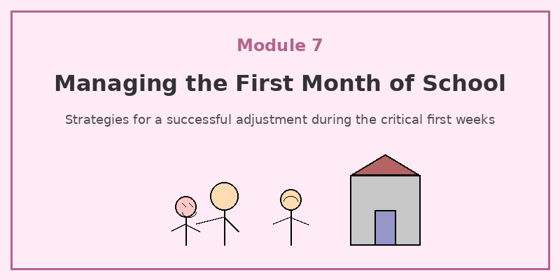 Module 7: Managing the First Month of School